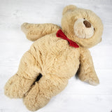 Very large plush teddy bear with bow tie (sorry, no shipping)
