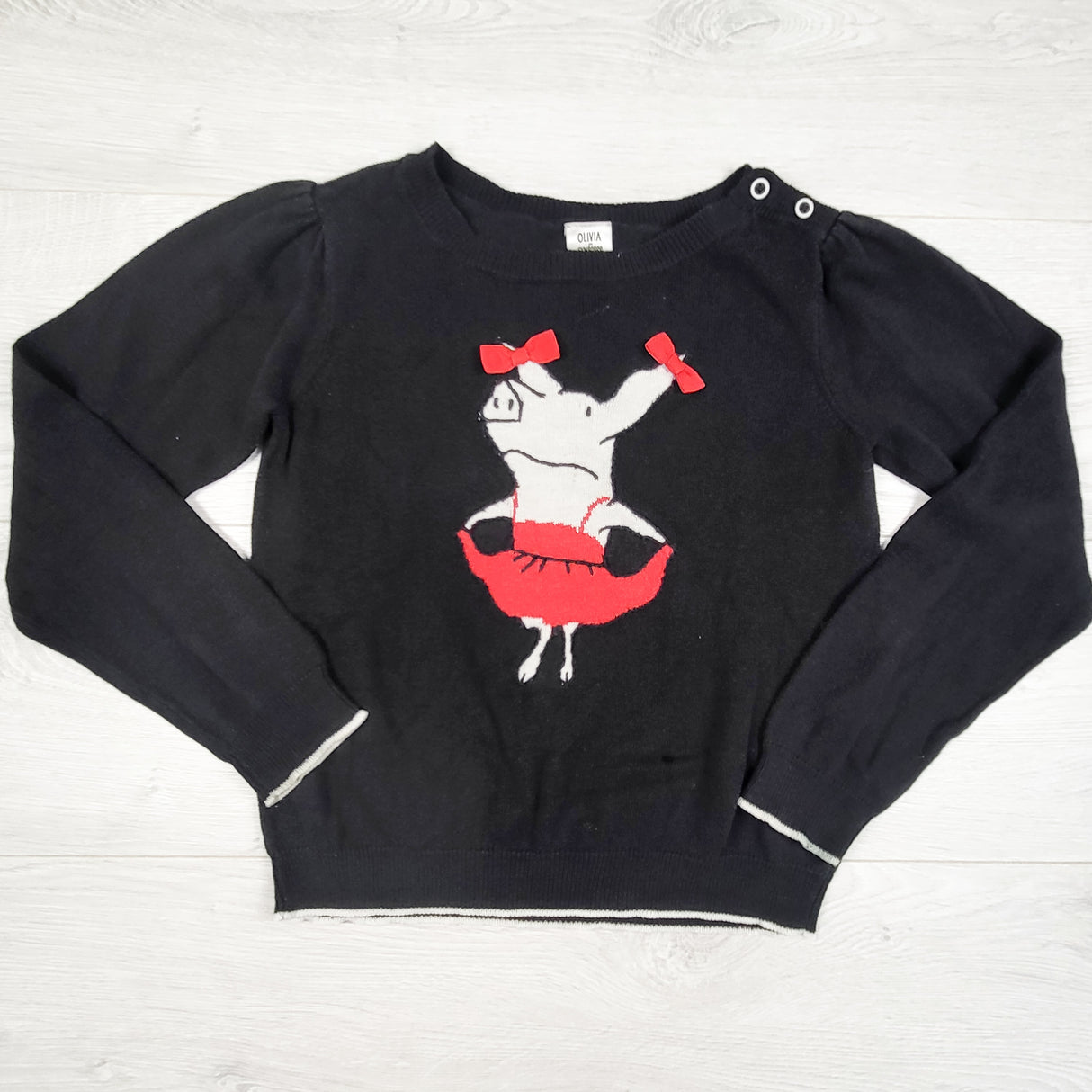Gymboree x Olivia black sweater. Size 7/8