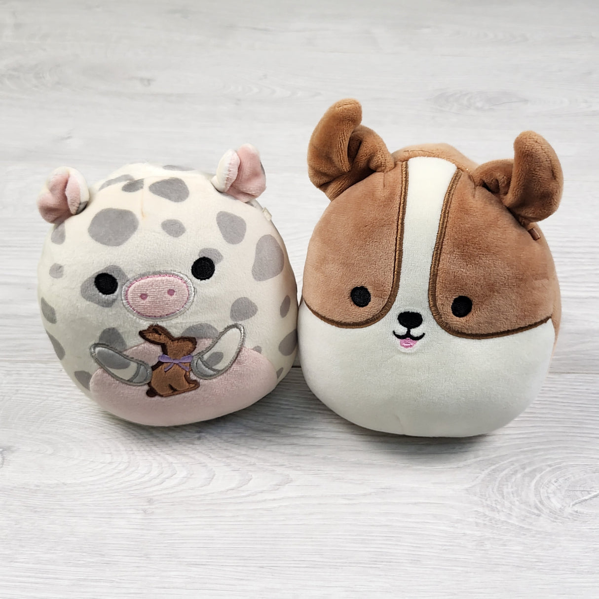 Lot of 4 inch Squishmallows plushes (2pcs)