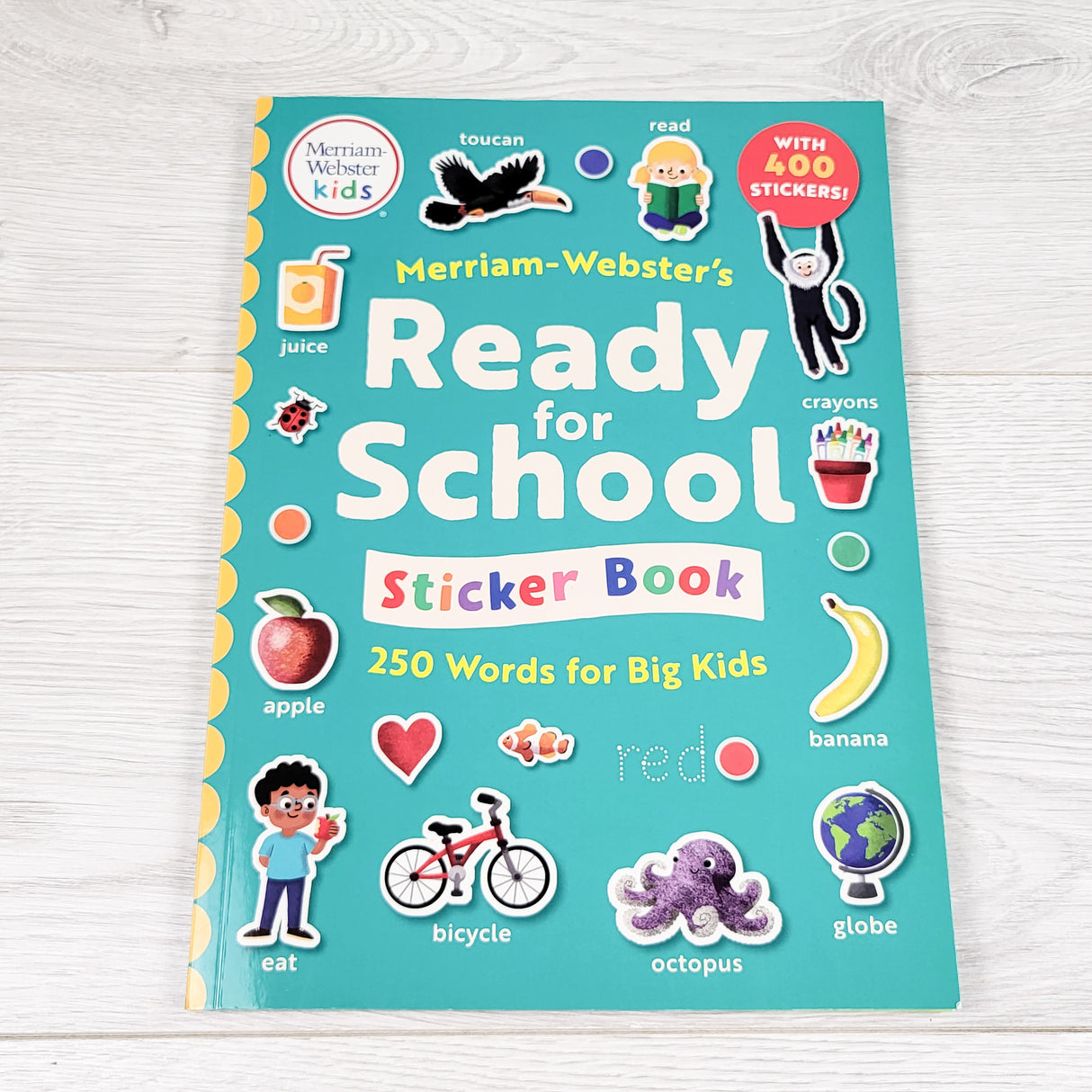 NEW - Merrian Webster's Ready For School Sticker Book