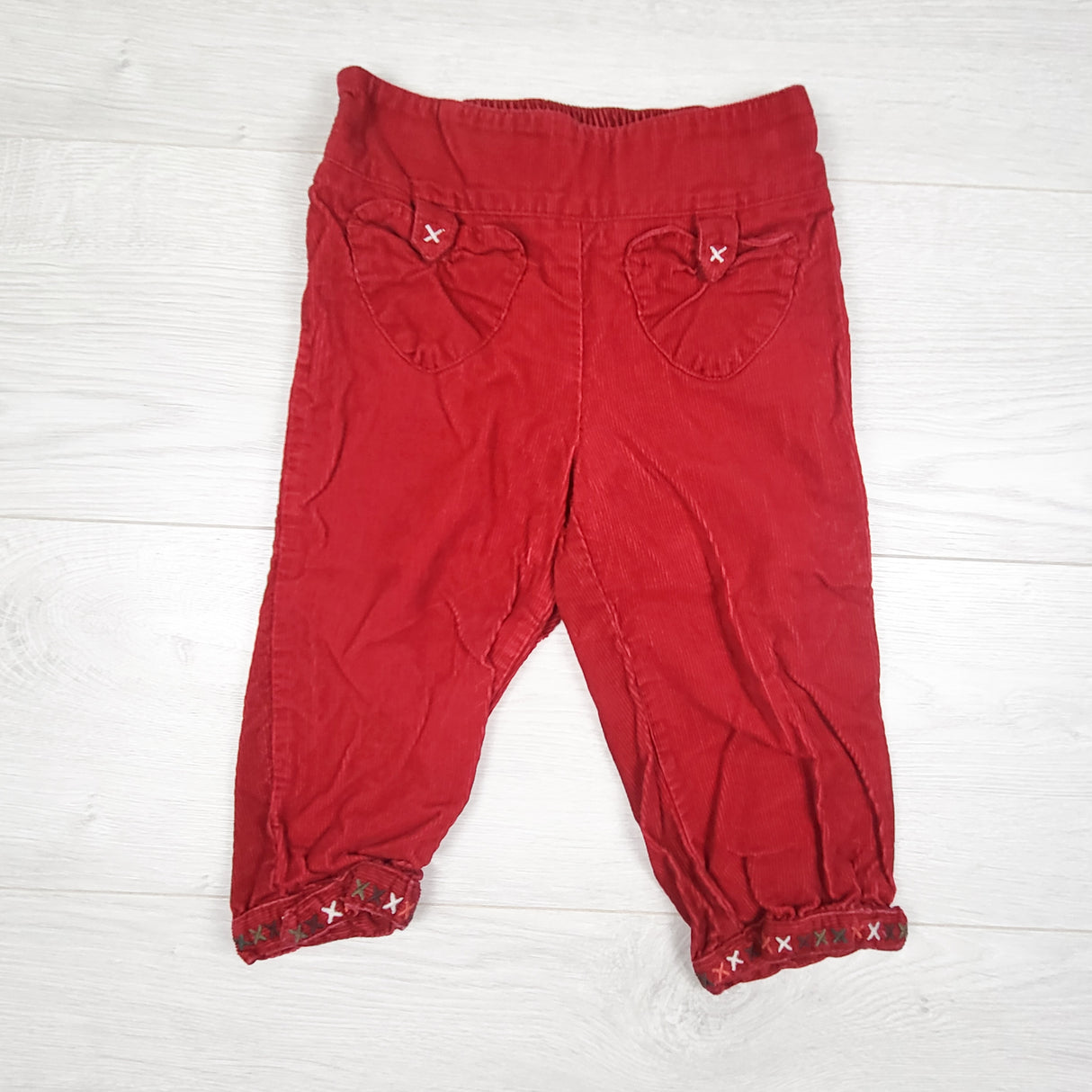Gymboree red corduroy pants. Size 18-24 months