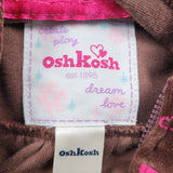 NEW - Oshkosh 2011 deadtock 2pc polka dot velour hoodie set. Size 18 months