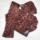 NEW - Oshkosh 2011 deadtock 2pc polka dot velour hoodie set. Size 18 months