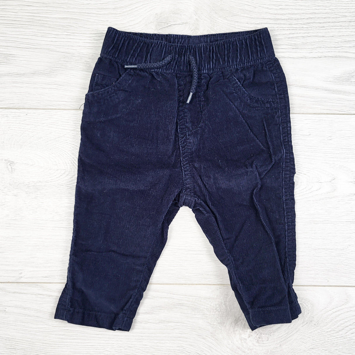 George navy corduroy pants. Size 0-3 months