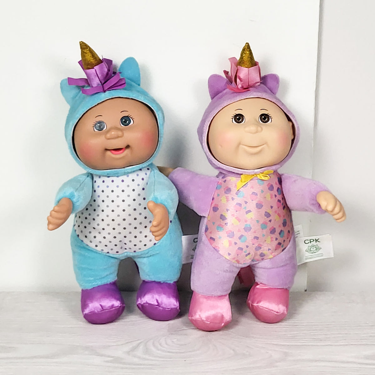 Pair of Cabbage Patch Cuties dolls