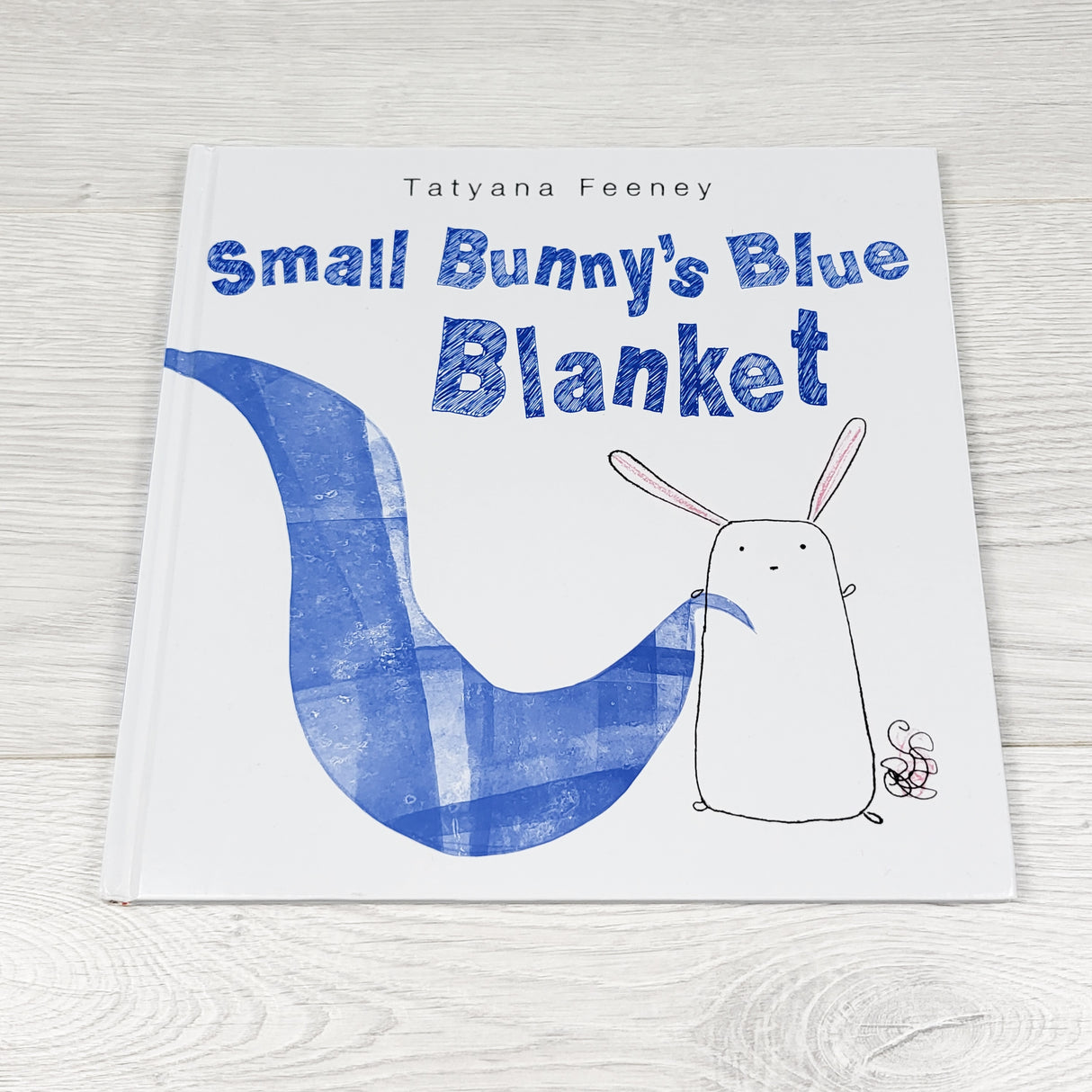 Small Bunny's Blue Blanket. Hardcover book