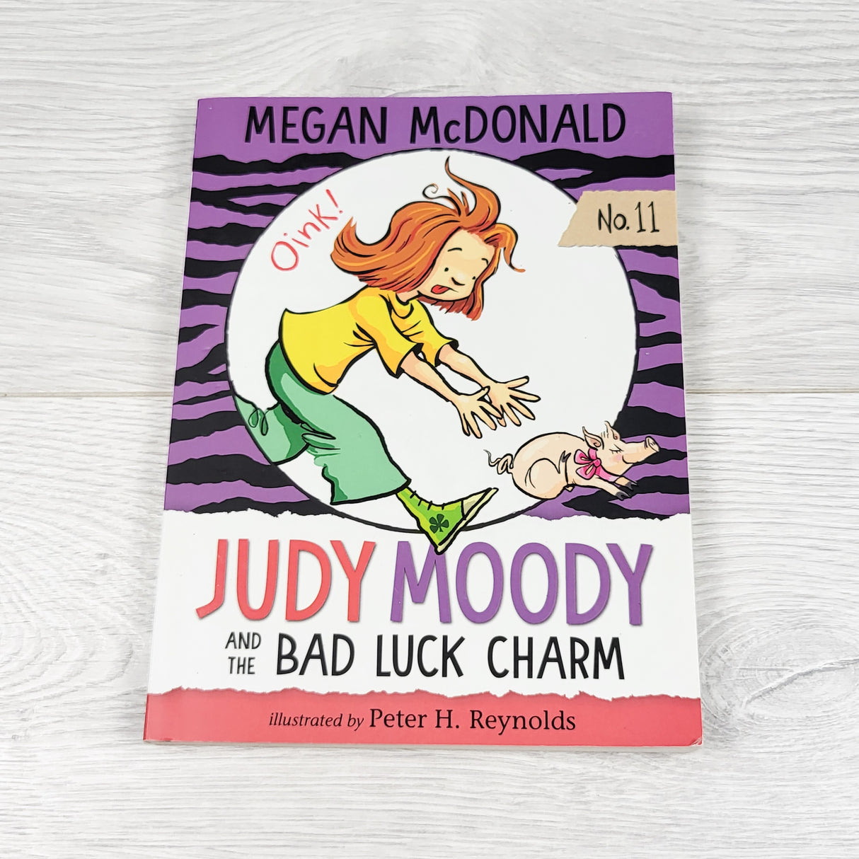 Judy Moody and the Bad Luck Charm. Soft cover chapter book
