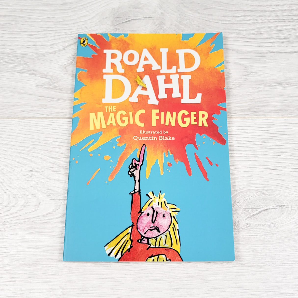 The Magic Finger. Soft cover book