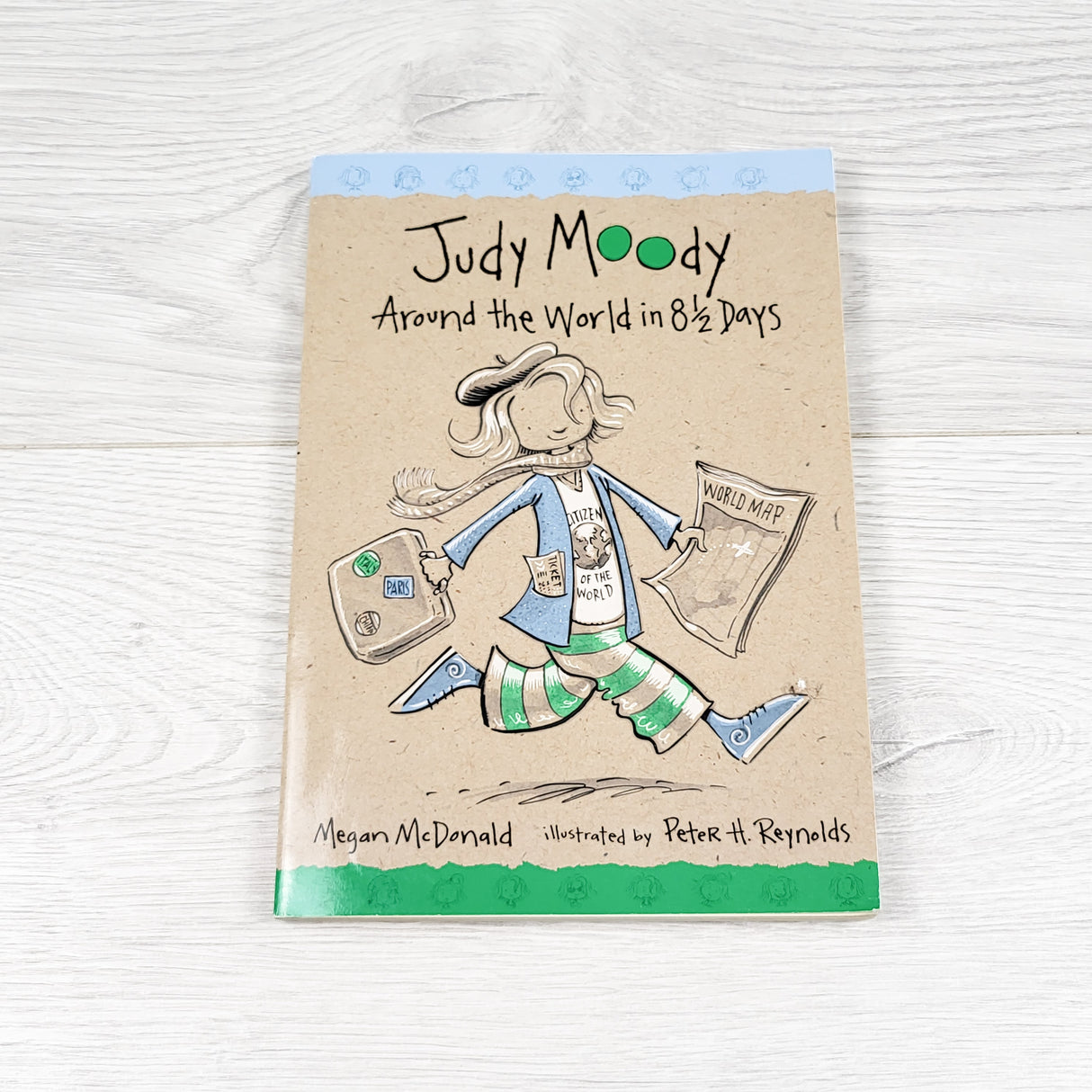 Judy Moody: Around the World in 8.5 Days. Soft cover chapter book