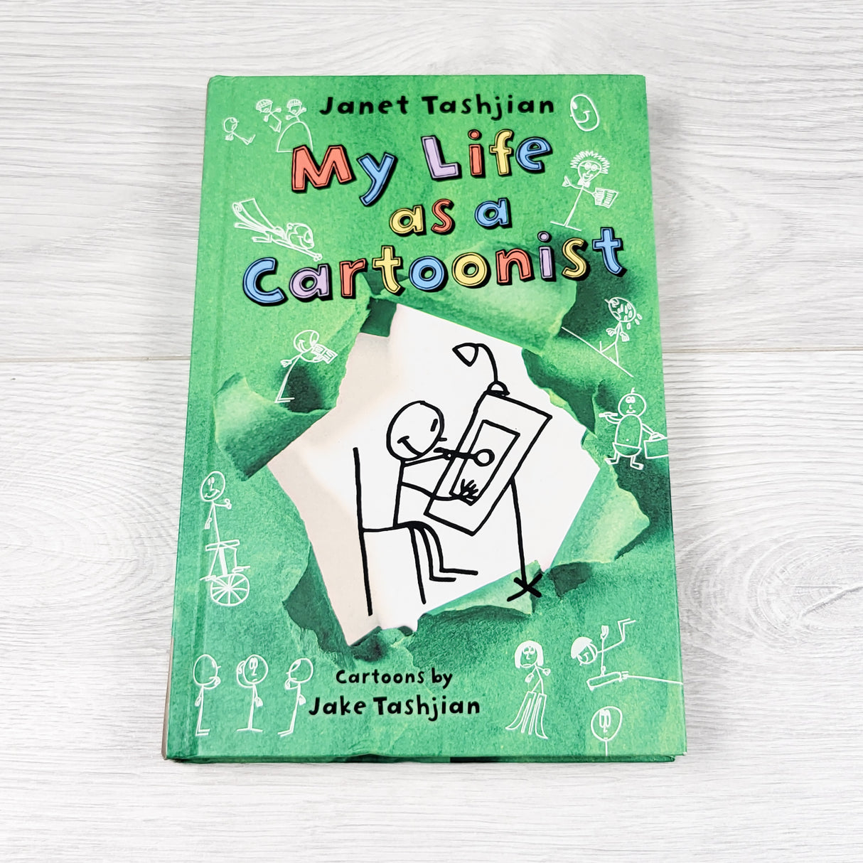 My Life as a Cartoonist. Hardcover book