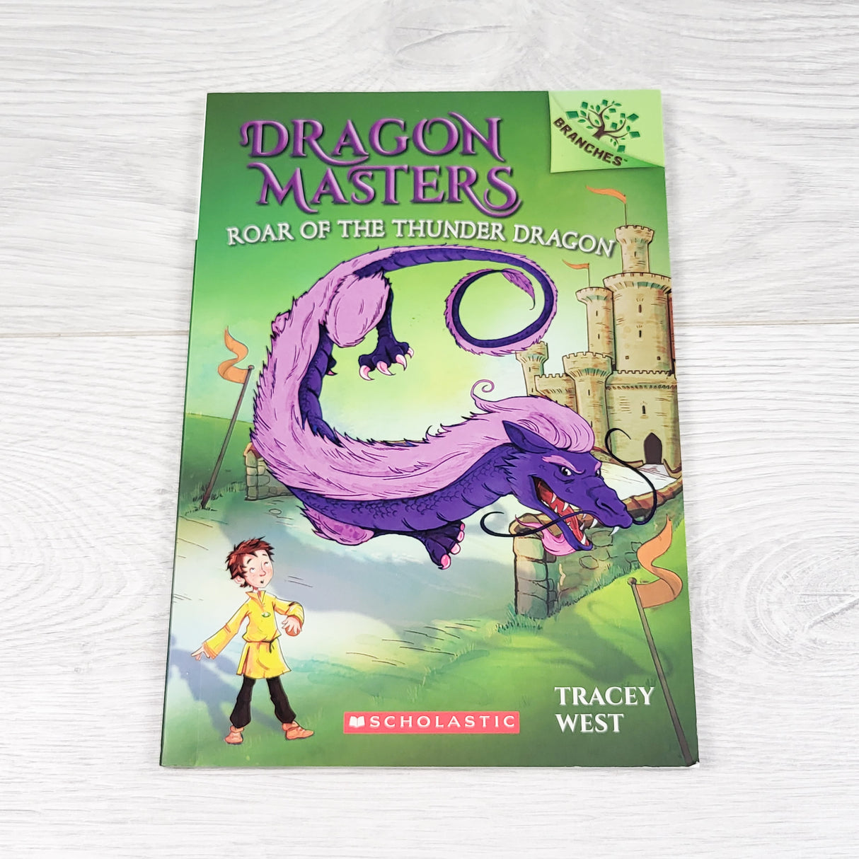 Dragon Masters: Roar of the Thunder Dragon. Soft cover beginner chapter book