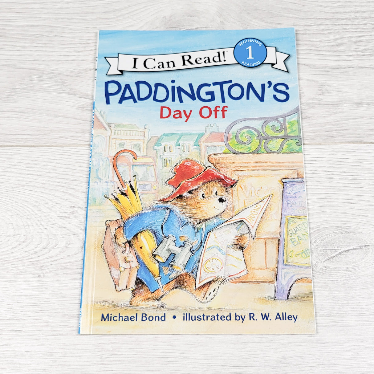 Paddington's Day Off. Soft cover early reader book