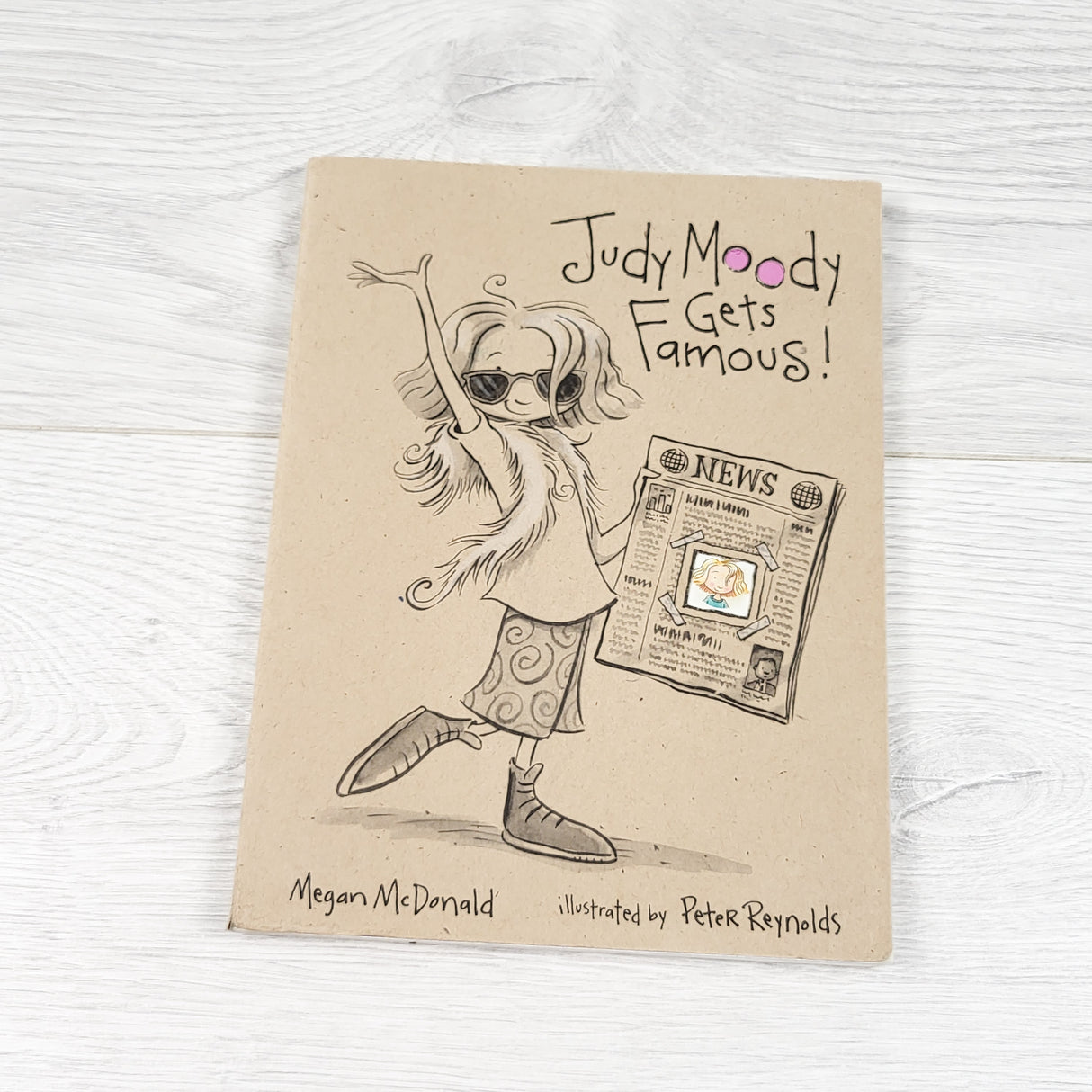 Judy Moody Gets Famous. Soft cover chapter book