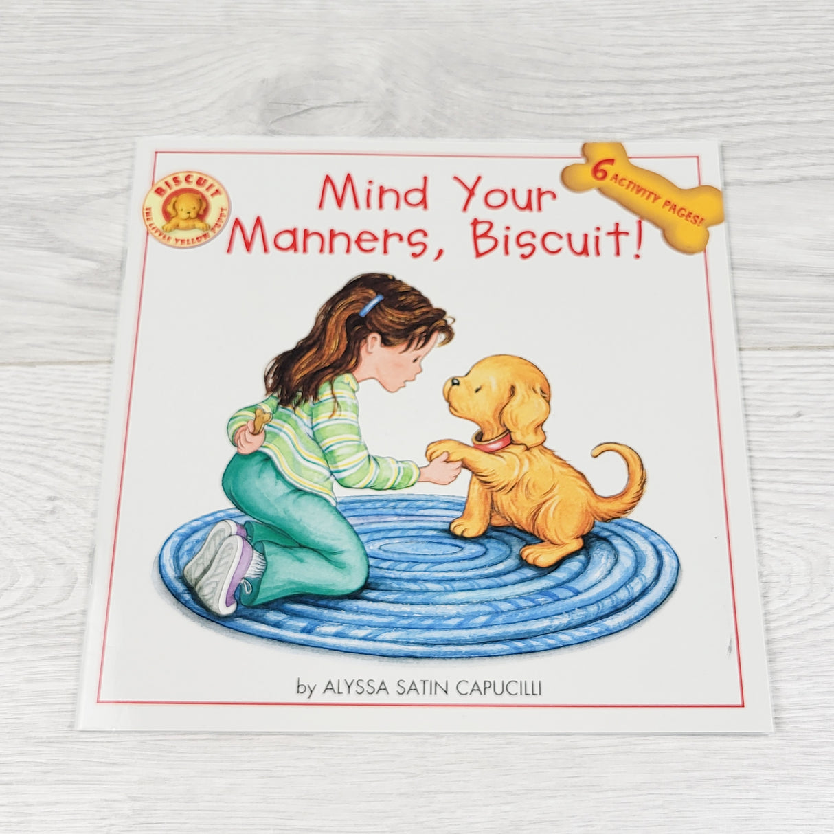 Mind Your Manners, Biscuit! Soft cover book