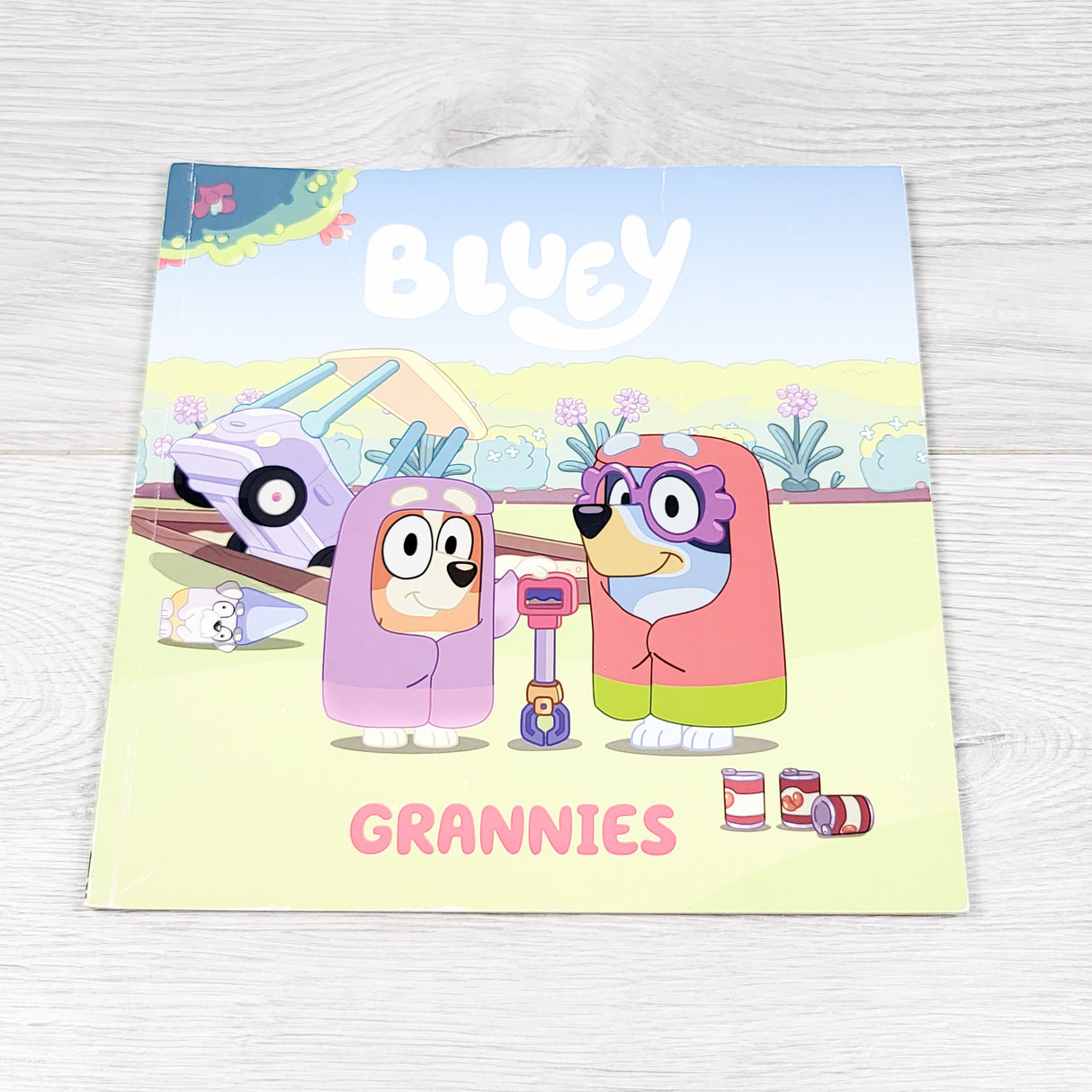 Grannies. Soft cover Bluey book