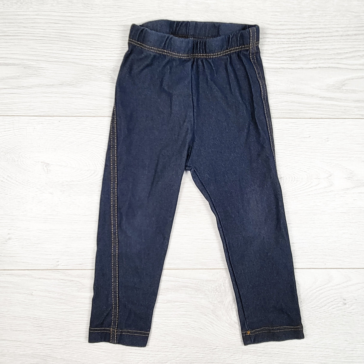Children's Place denim look leggings. Size 12-18 months