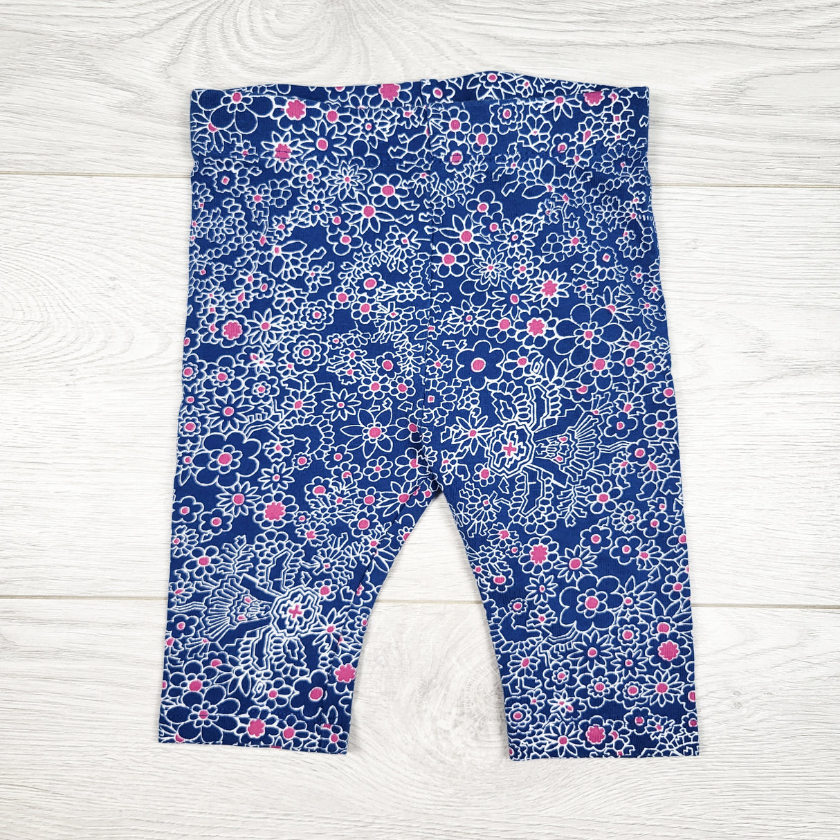 Joe blue floral print leggings. Size 6-12 months
