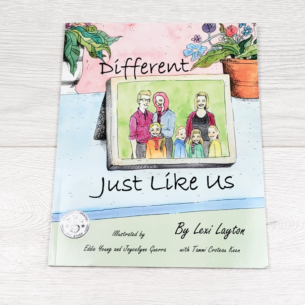 Different Just Like Us. Soft cover book