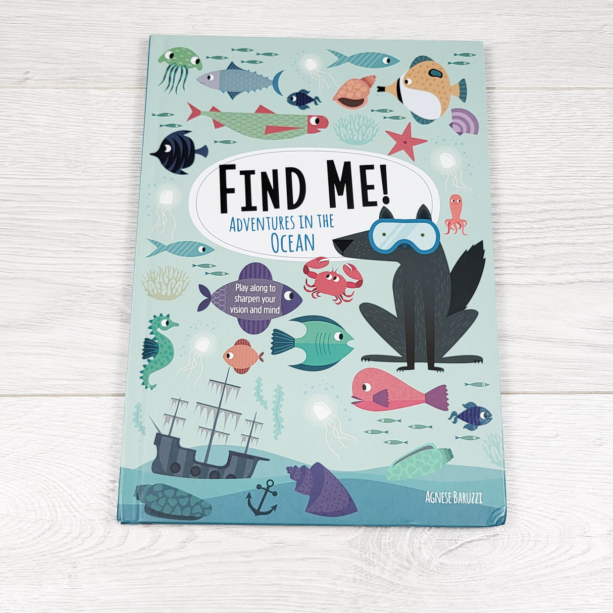 Find Me: Adventures in the Ocean. Hardcover look and find book