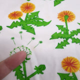 DUNS Organic Cotton Dandelion Short-Sleeve Skater Dress. Size 3/4T - AS IS