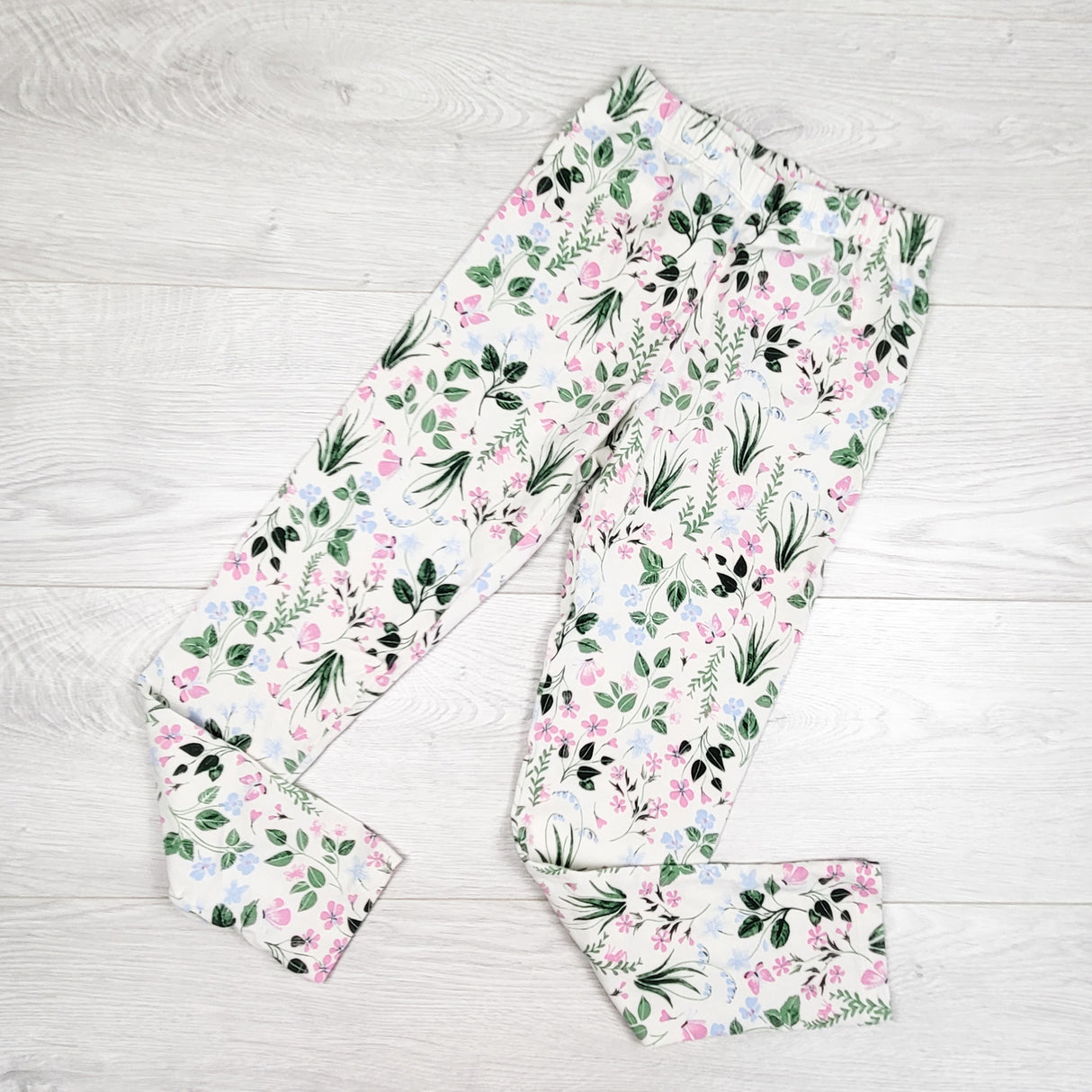 Joe floral print leggings. Size 7/8