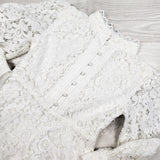 Bardot Junior Girl's Cleo Mini Lace Dress. Size 7 - AS IS