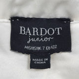 Bardot Junior Girl's Cleo Mini Lace Dress. Size 7 - AS IS