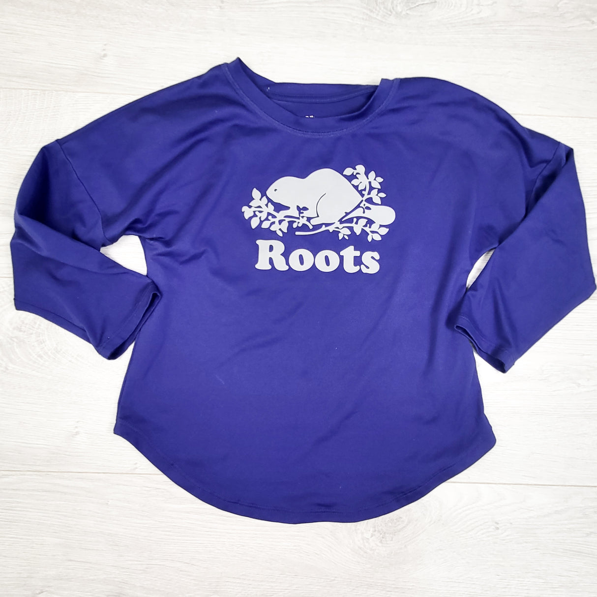 Roots purple quick dry top. Size 5T
