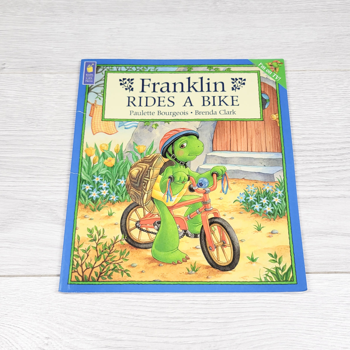 Franklin Rides a Bike. Soft cover book