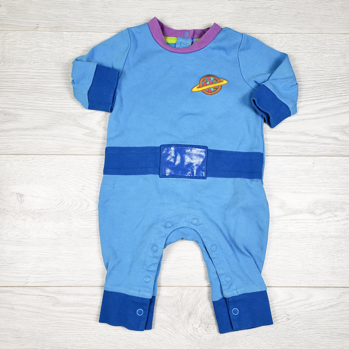 Disney Baby blue Toy Story alien romper. Newborn size