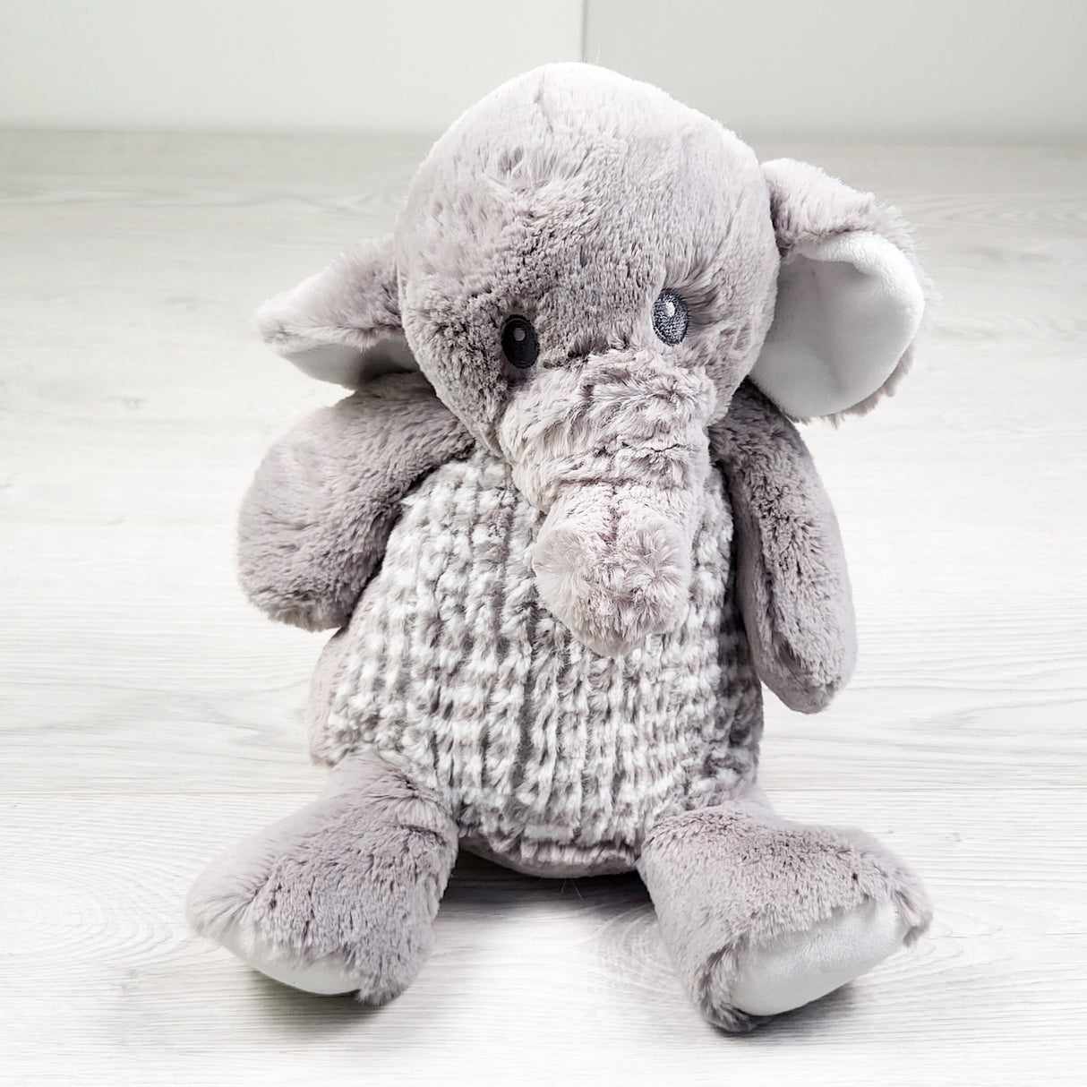Aurora grey 14 inch plush elephant