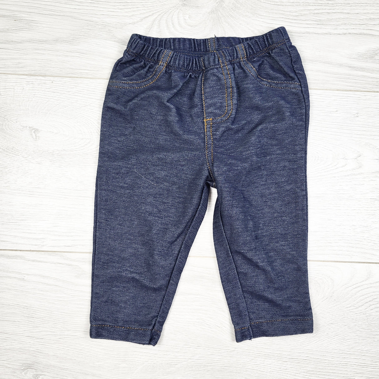 Carters denim look leggings. Size 6 months