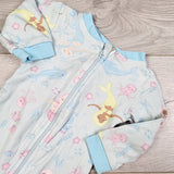 George blue zippered sleeper with mermaids. Size 3-6 months