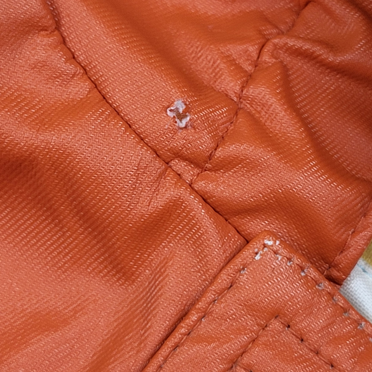 Krickets orange 2pc rain suit. Size 12 months - AS IS