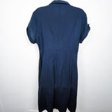 Ripe Maternity Colette Tie Up Linen Blend Dress. Size LARGE - Retails for $180 New