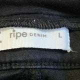 Ripe Maternity Tyler Classic Slim Leg Jeans. Size large