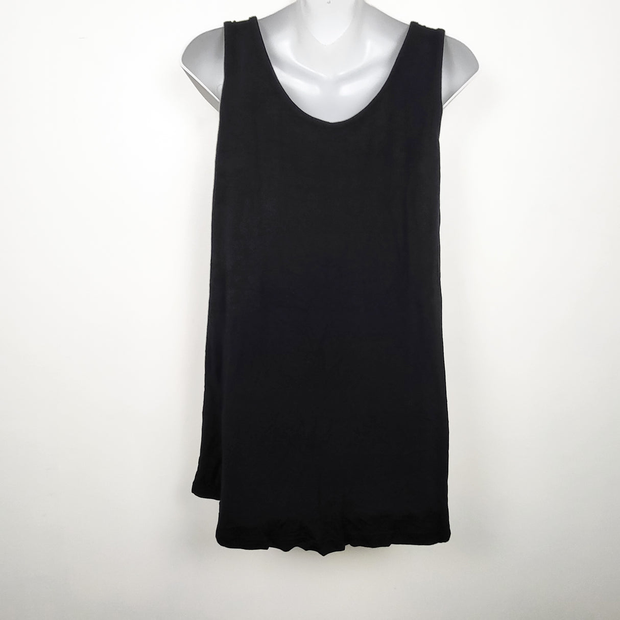 Hazel and Jools black bamboo blend swing tank. Size XL