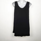 Hazel and Jools black bamboo blend swing tank. Size XL