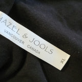 Hazel and Jools black bamboo blend swing tank. Size XL