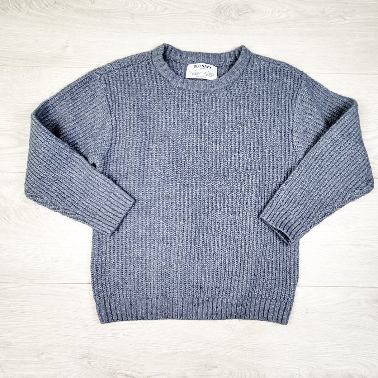 Old Navy blue pullover sweater. Size 5T