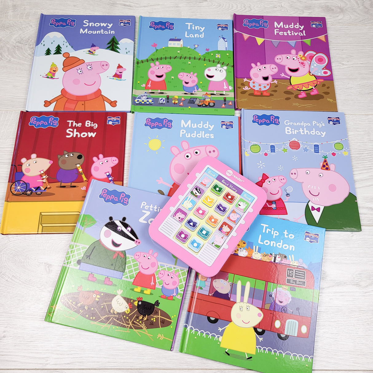 Peppa Pig Me Reader electronc reader set (sorry, no shipping)