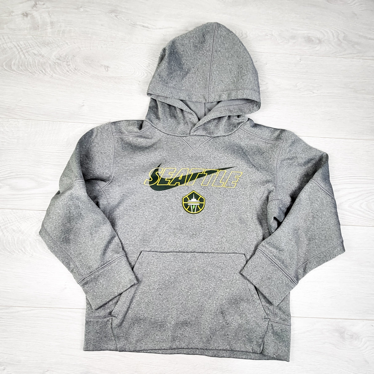 Nike Seattle SuperSonics Therma-FIT Pullover Hoodie. Size small