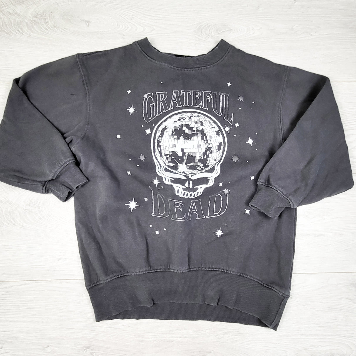Grateful Dead "Steal Your Face" Disco Ball Crewneck Sweatshirt. Size medium