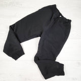 Uniqlo black minky lined joggers. Size 7/8