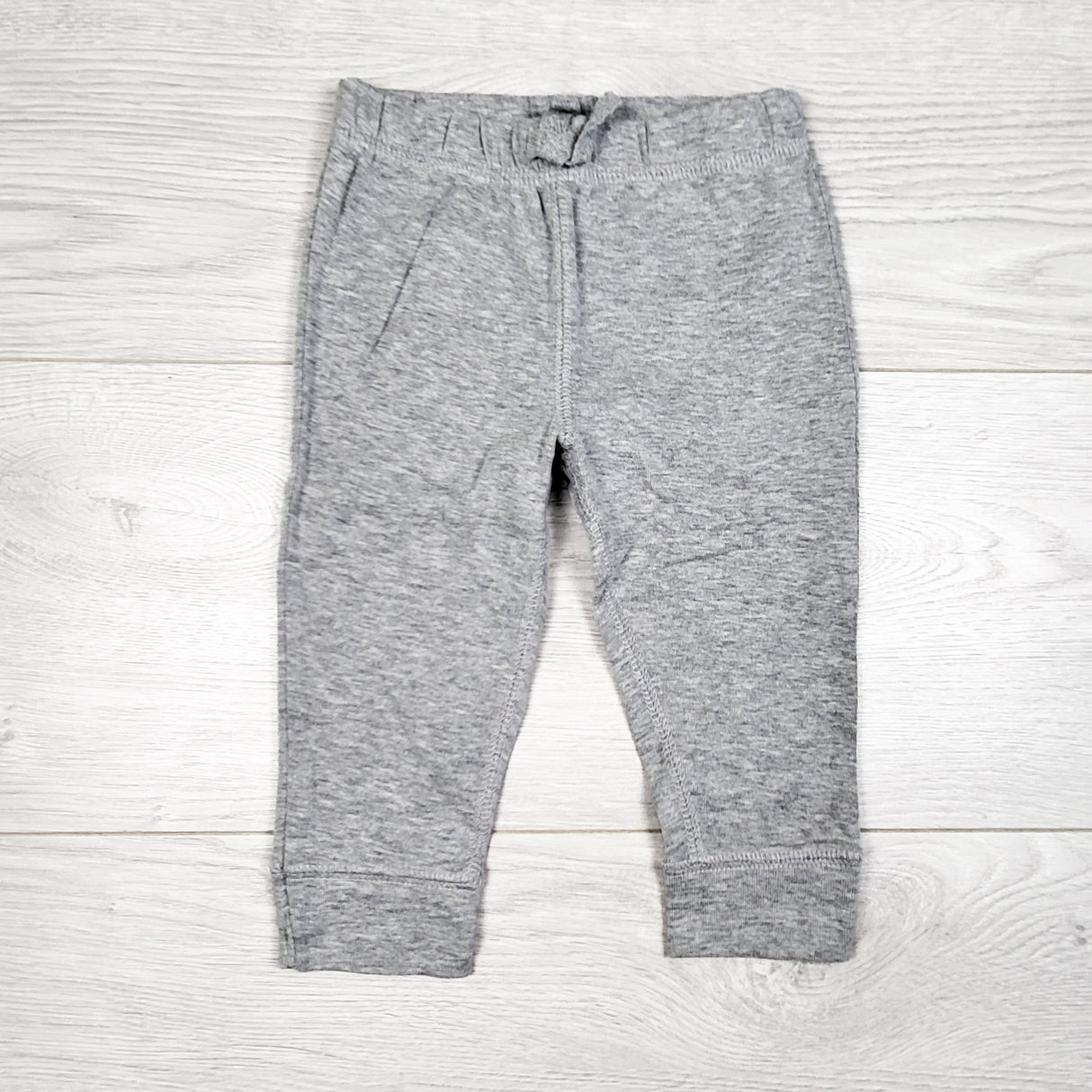Carters grey faux drawstring pants. Size 9 months