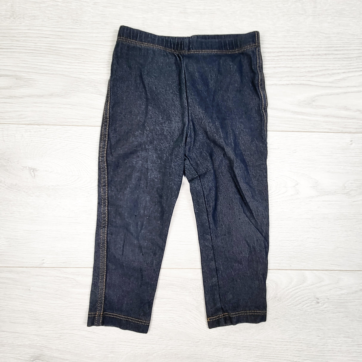 Children's Place denim look leggings. Size 18-24 months