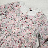 Sergent Major floral print dress with Peter Pan collar. Size 8