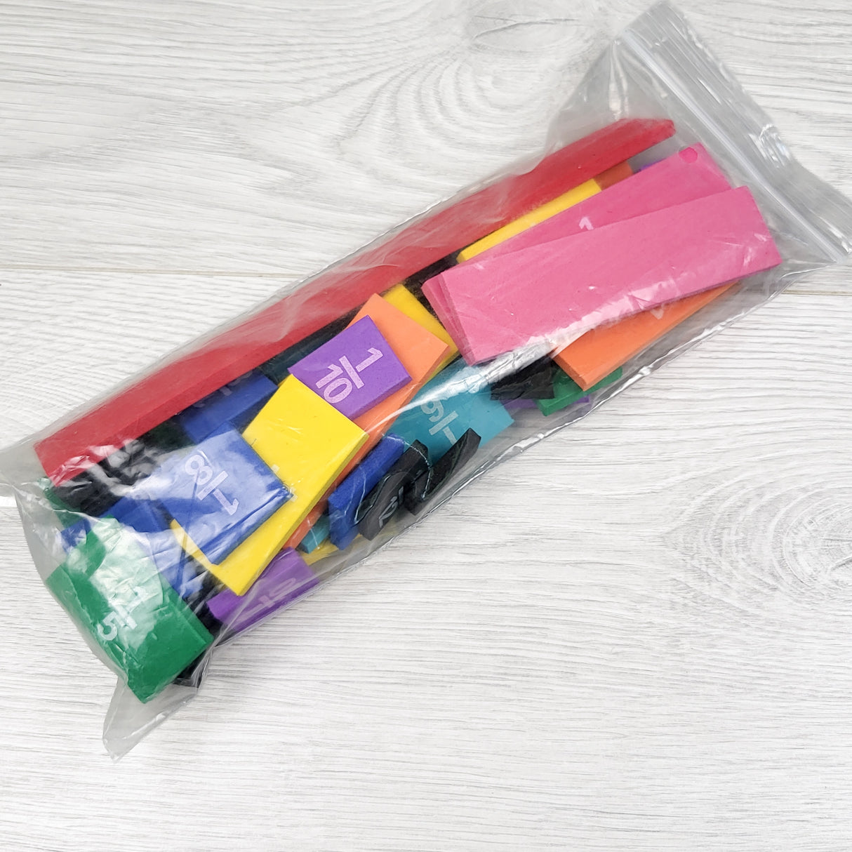Melissa and Doug foam fractions set