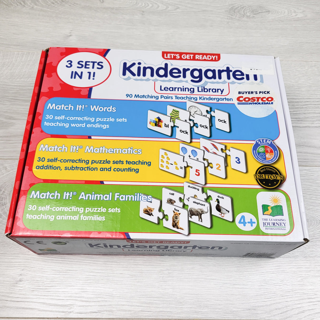 Let's Get Ready For Kindergarten Puzzle sets (sorry, no shipping)