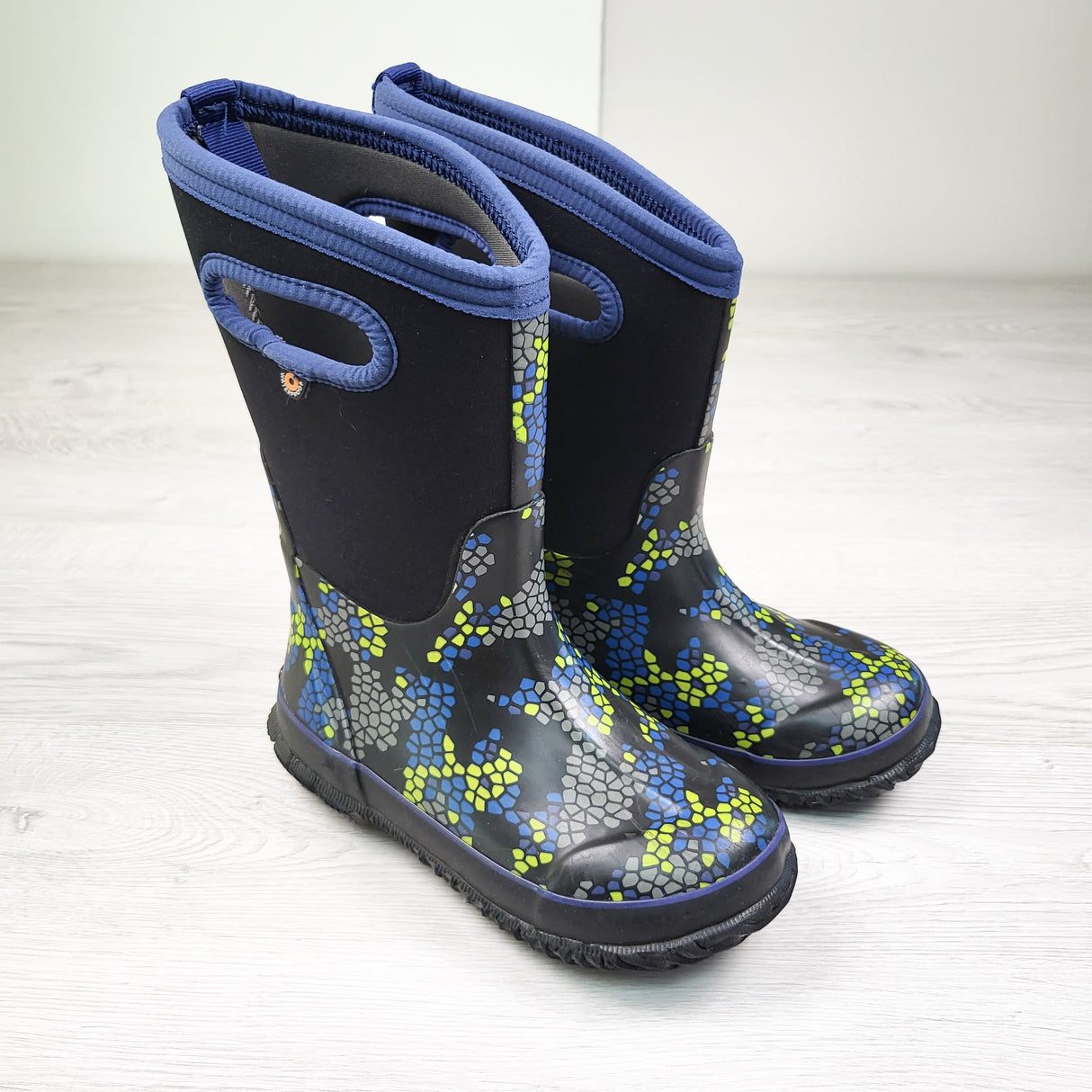 Bogs neoprene rain boots. Youth size 1